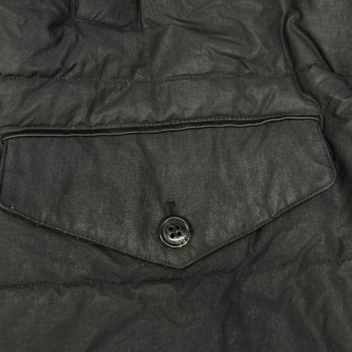 Barbour バブアー ブラック ファイバーダウンコート コート