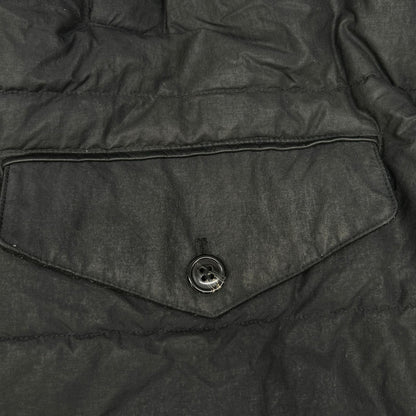 Barbour バブアー ブラック ファイバーダウンコート コート