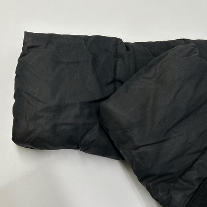 Barbour バブアー ブラック ファイバーダウンコート コート