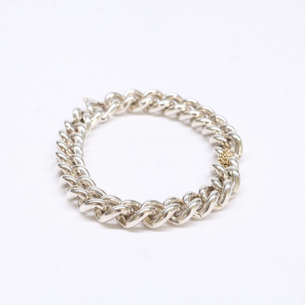 :cafca カフカ 【美品】K18 SILVER チェーン ブレスレット