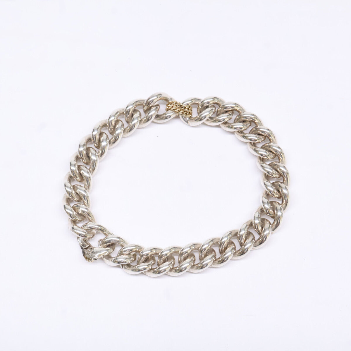 :cafca カフカ 【美品】K18 SILVER チェーン ブレスレット