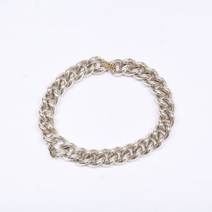 :cafca カフカ 【美品】K18 SILVER チェーン ブレスレット
