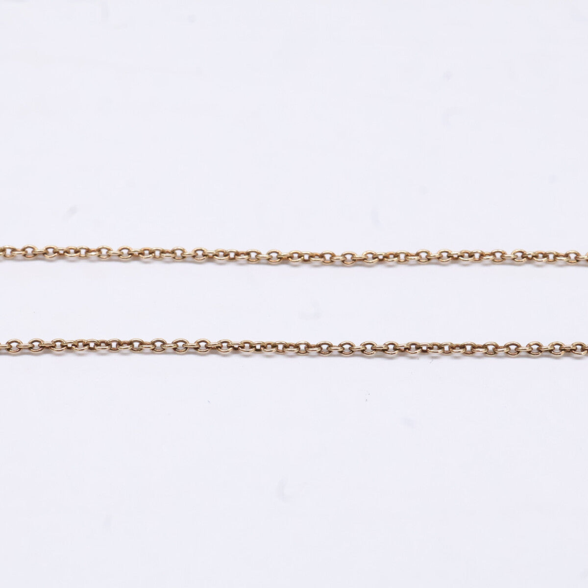 agete アガット 【美品】K10 スライスストーントップ ネックレス
