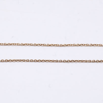 agete アガット 【美品】K10 スライスストーントップ ネックレス