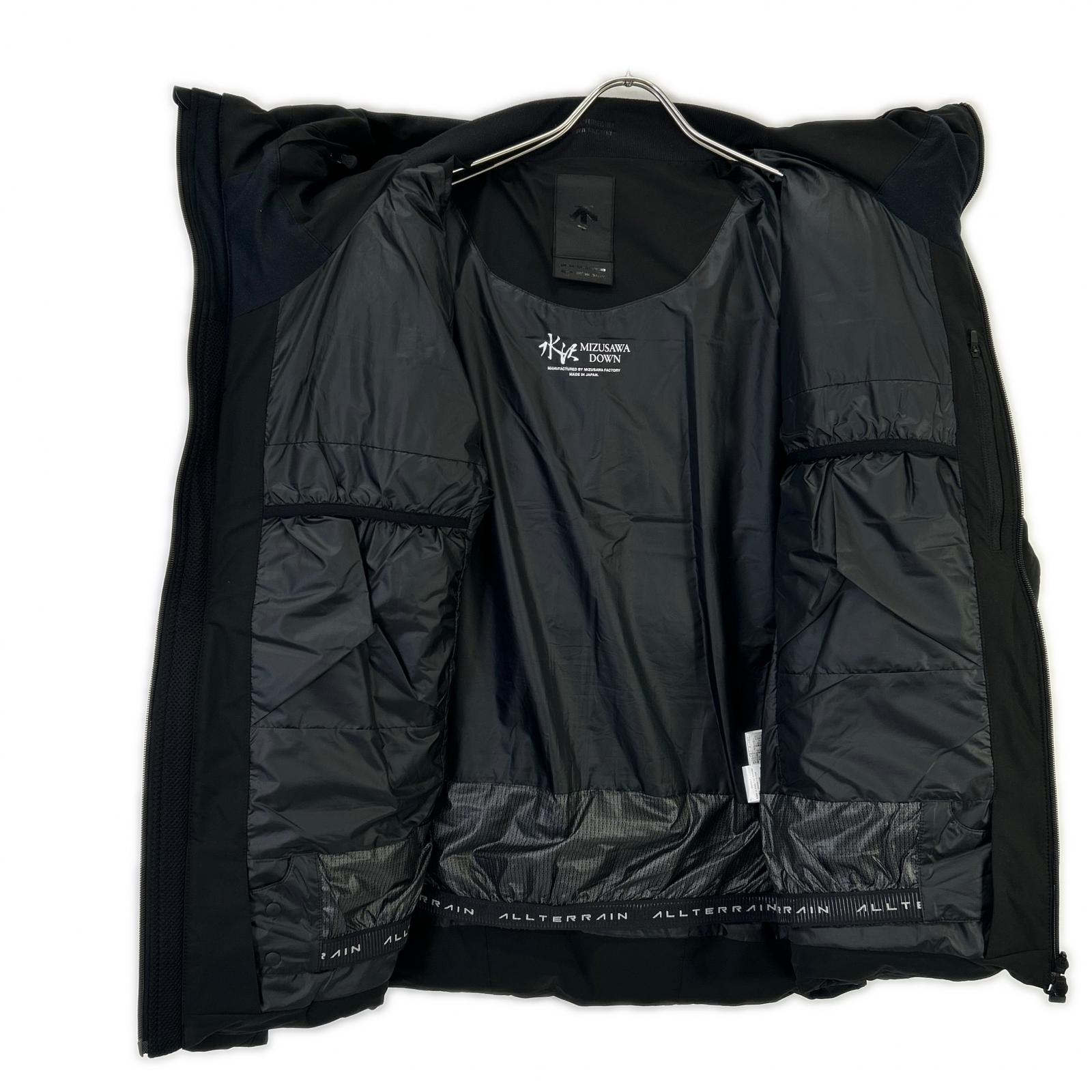 DESCENTE デサント ブラック DU5FDJM1M 水沢ダウン マウンテニア ダウンジャケット ジャケット