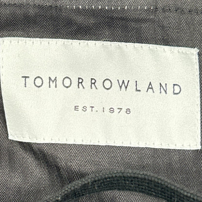 TOMORROWLAND トゥモローランド 63-04-45-04101 ブラック フランネラーナ ホームスパン バレルパンツ ボトムス
