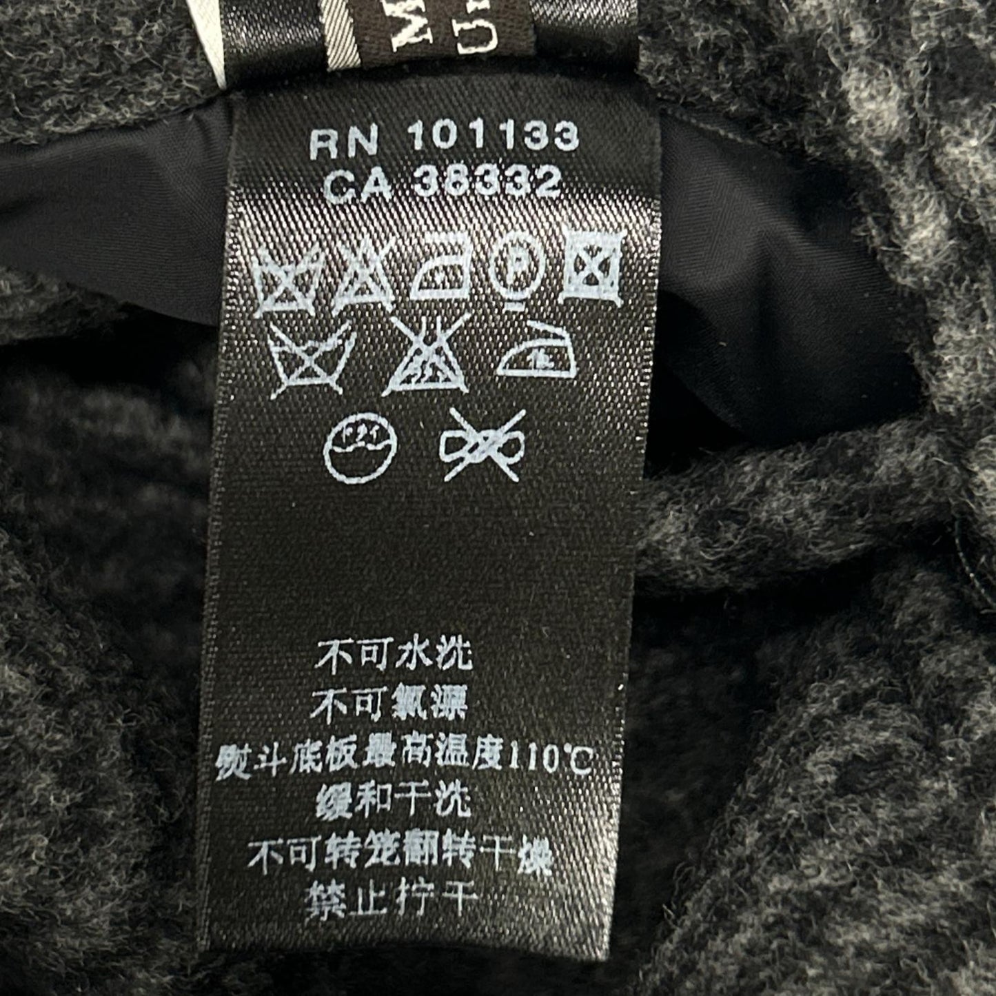 Z Zegna ジーゼニア グレー グレンチェック柄 カシミヤ混 ジップアップ ブルゾン ジャケット