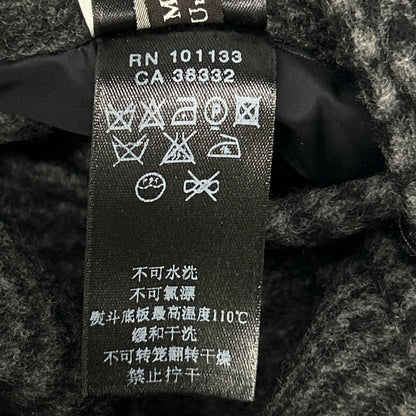 Z Zegna ジーゼニア グレー グレンチェック柄 カシミヤ混 ジップアップ ブルゾン ジャケット