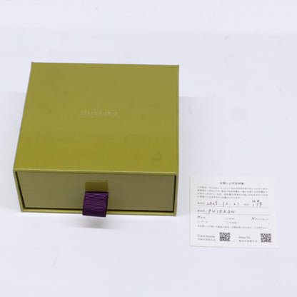 HIROTAKA Hirotaka 准新品 K10 PU10KDN PUNCTURE S码 D0.02ct 钻石项链