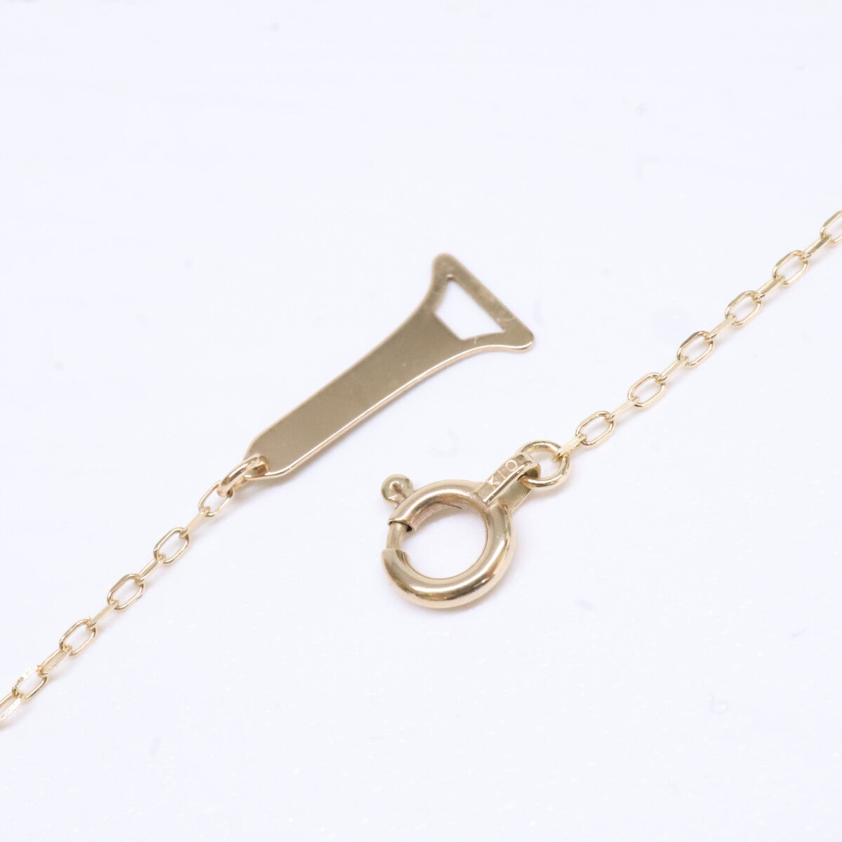 HIROTAKA Hirotaka 准新品 K10 PU10KDN PUNCTURE S码 D0.02ct 钻石项链