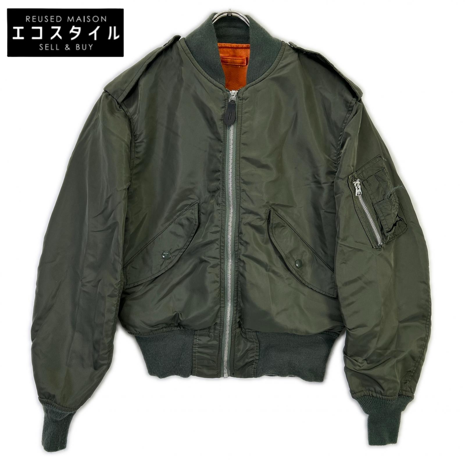 ALPHA INDUSTRIES 阿尔法工业 卡其色 L-2B 美国制造 飞行夹克 夹克
