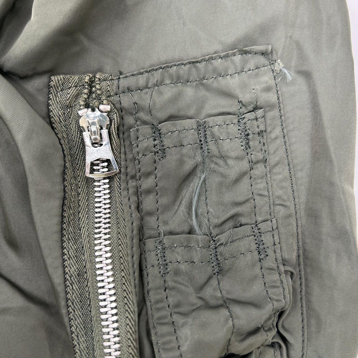 ALPHA INDUSTRIES 阿尔法工业 卡其色 L-2B 美国制造 飞行夹克 夹克
