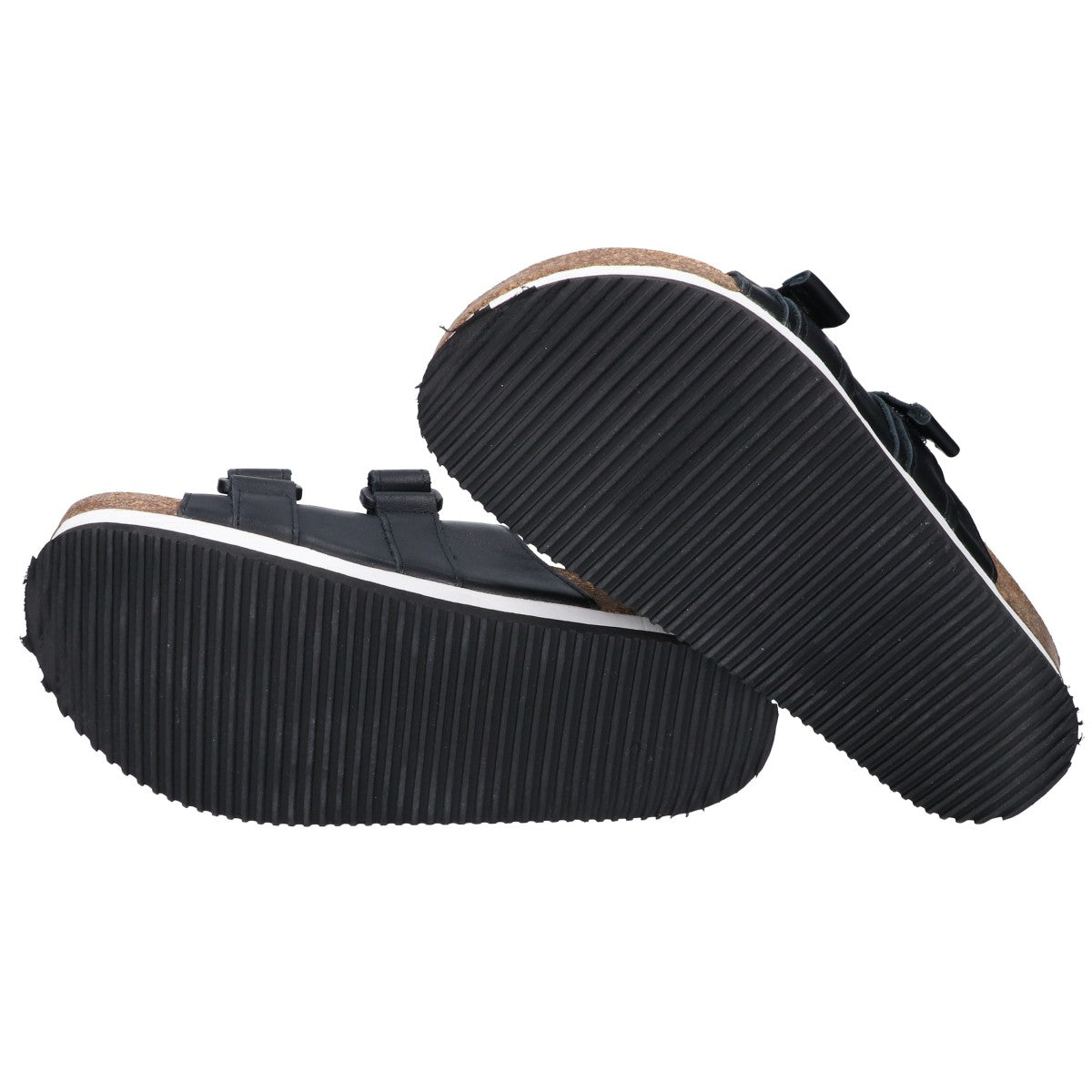 DRAWER ドゥロワー NOVESTA別注 ブラック レザー PARTISAN SANDAL サンダル シューズ