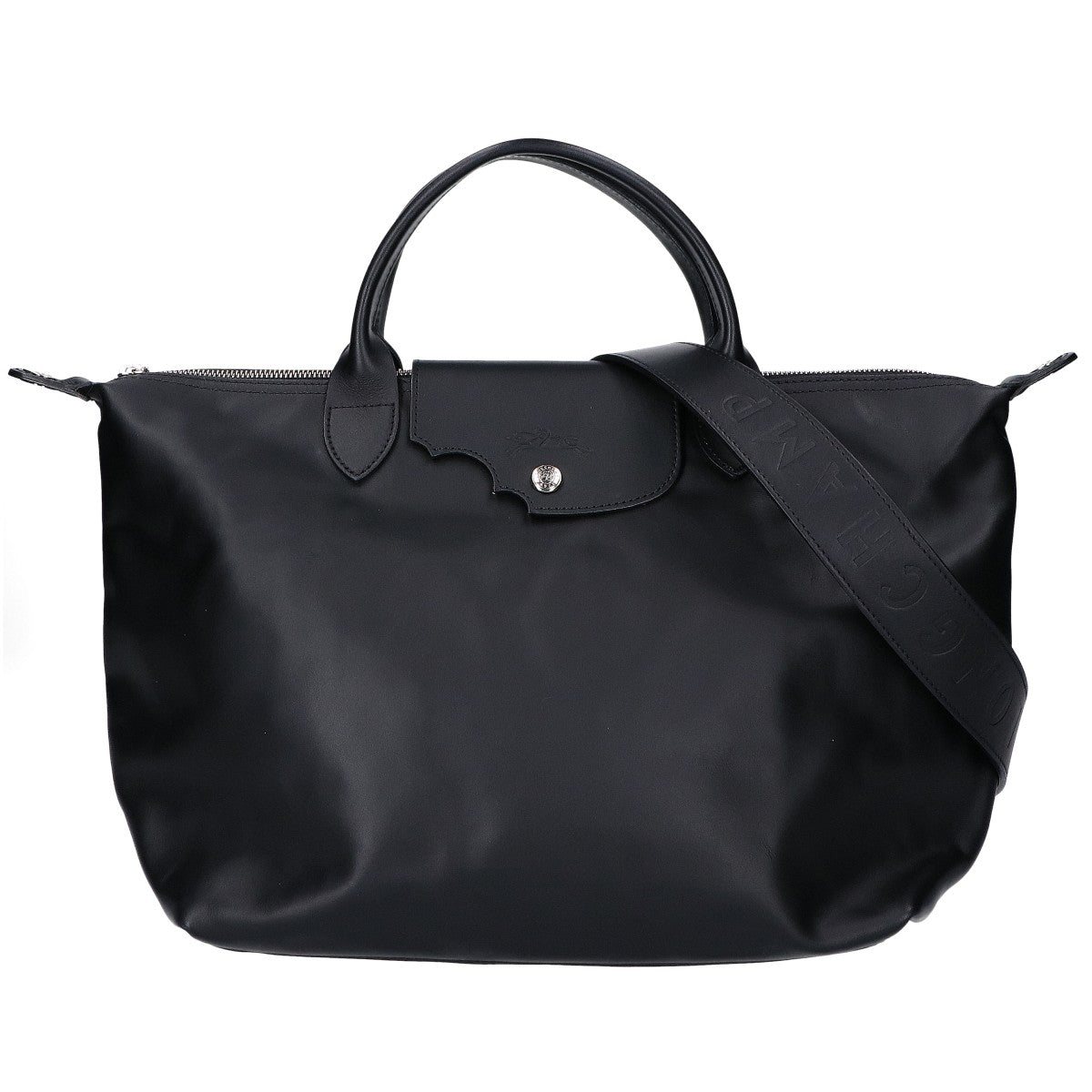 Longchamp ロンシャン ｘMr. Bags プリアージュ レザー 2WAYショルダー トートバッグ