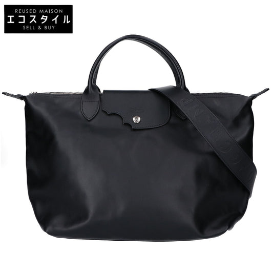 Longchamp ロンシャン ｘMr. Bags プリアージュ レザー 2WAYショルダー トートバッグ