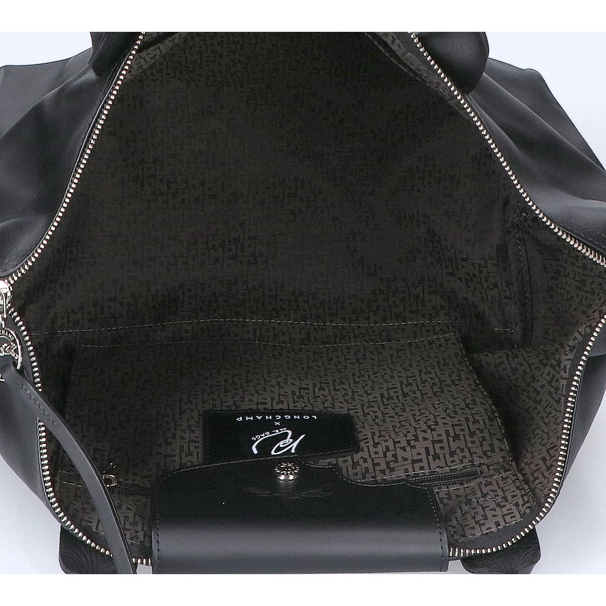 Longchamp ロンシャン ｘMr. Bags プリアージュ レザー 2WAYショルダー トートバッグ