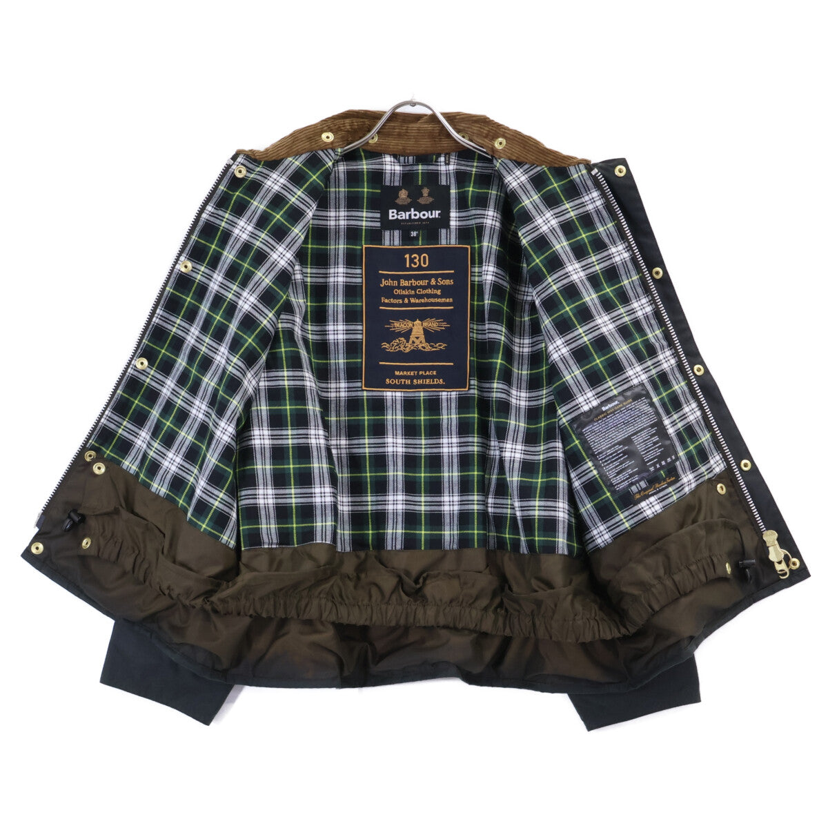 Barbour 巴伯尔 【美品/国内正品/24年产】242MWX2364 TRANSPORT 130周年纪念款 运输夹克 油蜡夹克