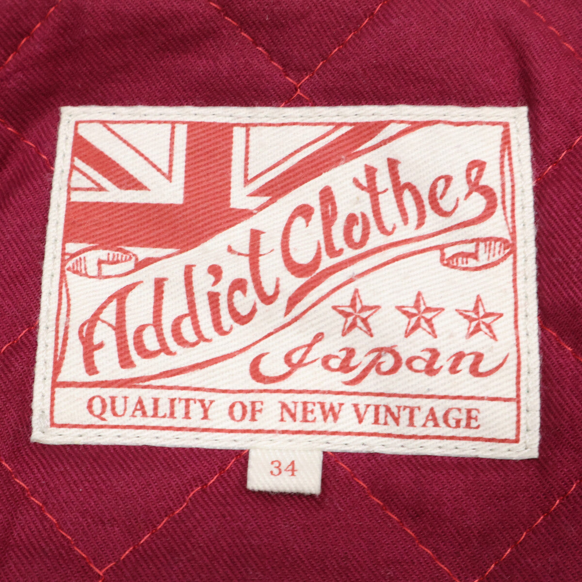 ADDICT CLOTHES アディクトクローズ レザー 茶芯 ダブルライダースジャケット ジャケット