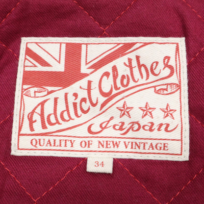 ADDICT CLOTHES アディクトクローズ レザー 茶芯 ダブルライダースジャケット ジャケット