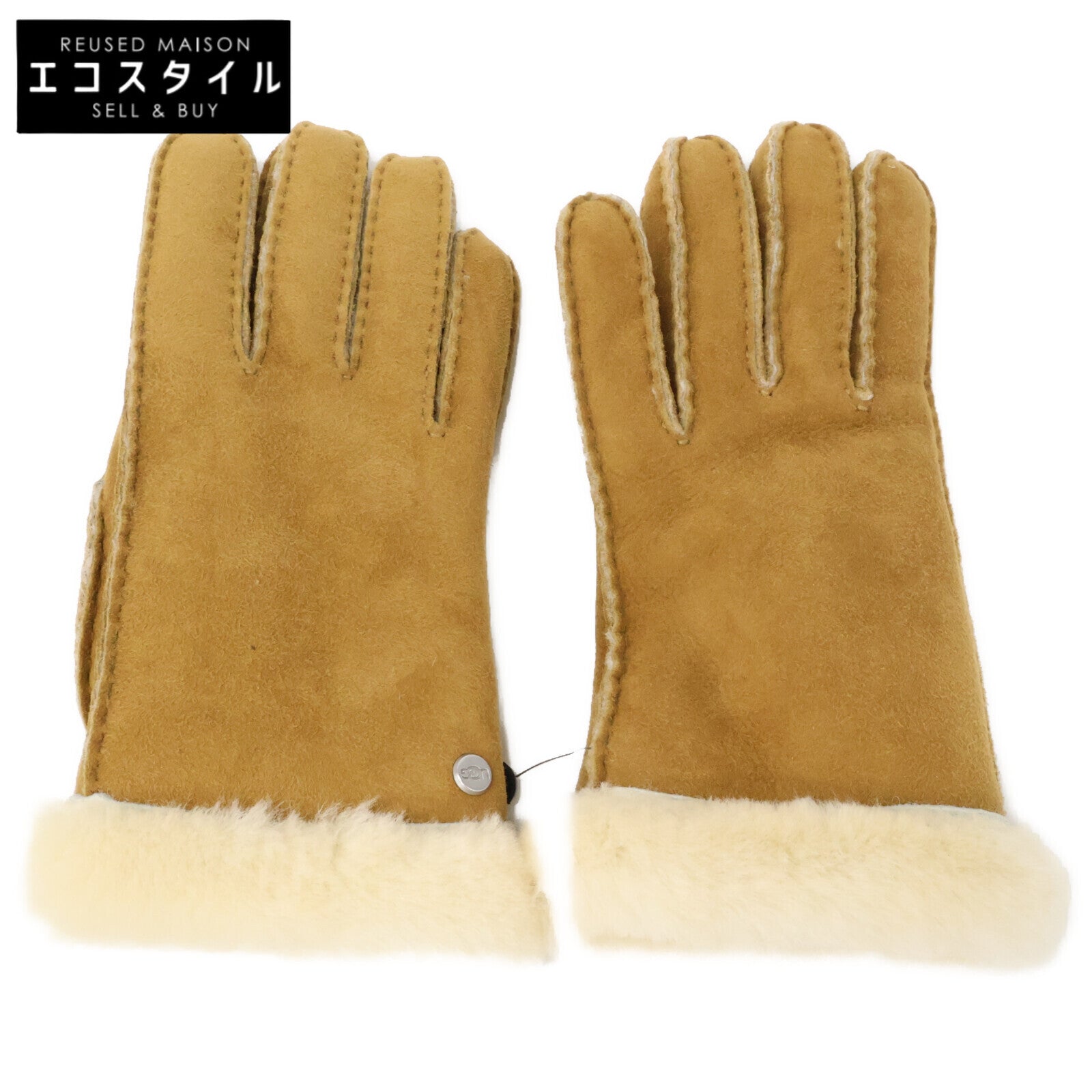 UGG アグ 【新品同様】シープスキン 手袋 グローブ