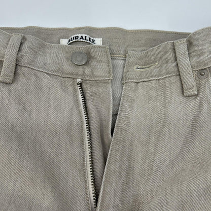 AURALEE オーラリー A26SP01BD FADED HARD TWIST BROWN DENIM 5P PANTS ボトムス