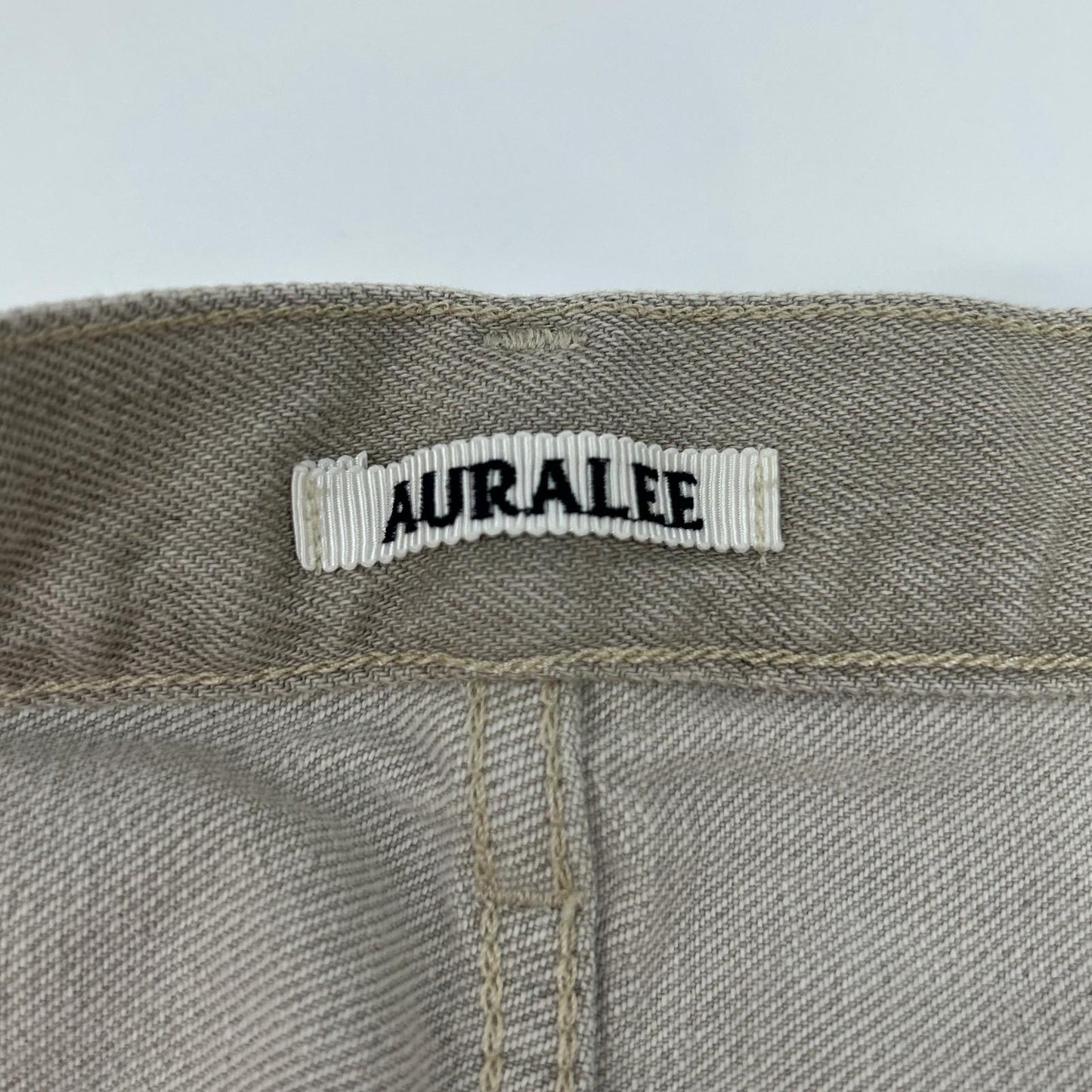 AURALEE オーラリー A26SP01BD FADED HARD TWIST BROWN DENIM 5P PANTS ボトムス