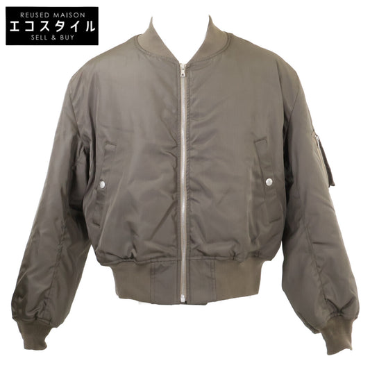 AURALEE 【Like new】 A26SB01AR HIGH DENSITY SILK FLIGHT BLOUSON Flight jacket Jacket