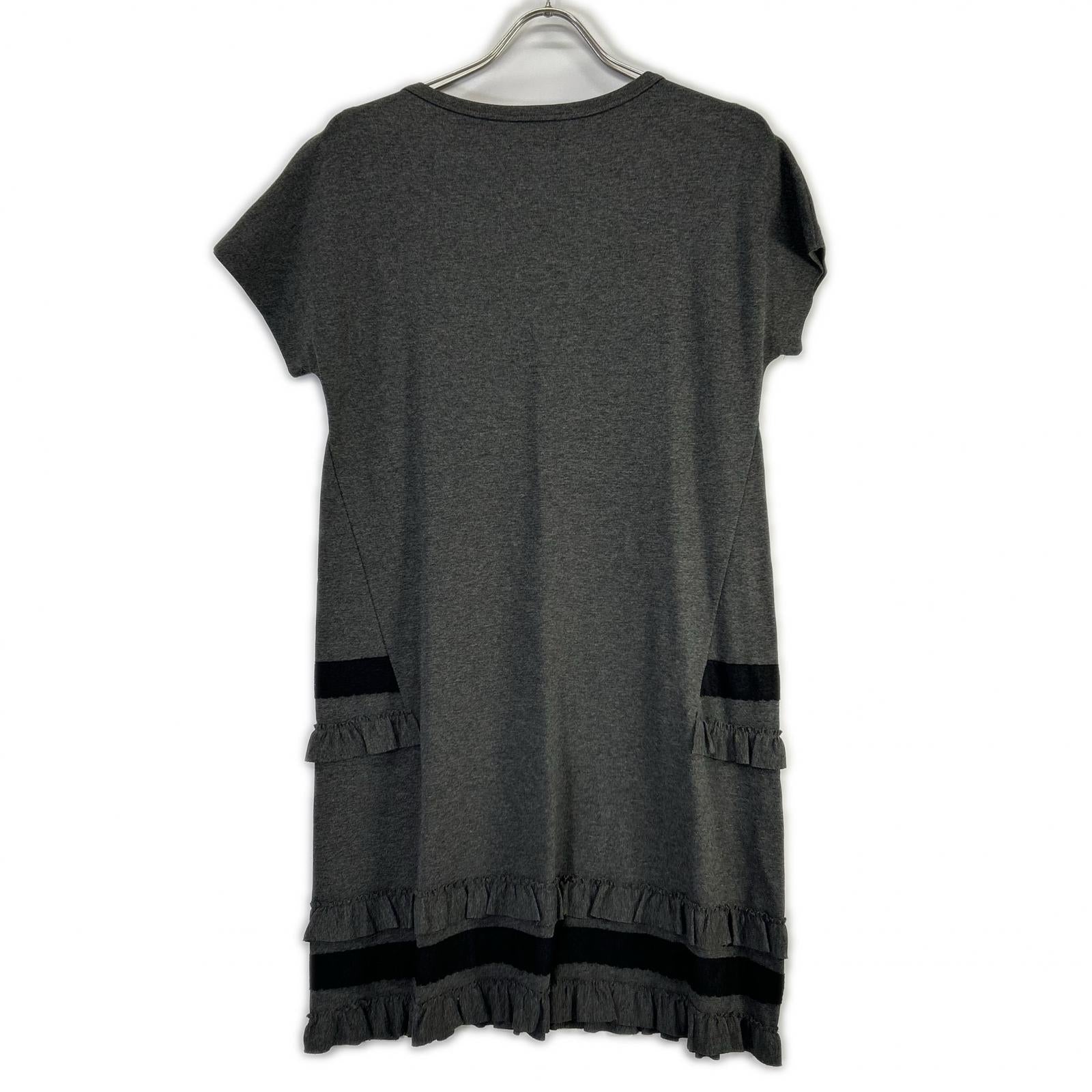 RED VALENTINO レッドヴァレンチノ グレーワンピース ワンピース