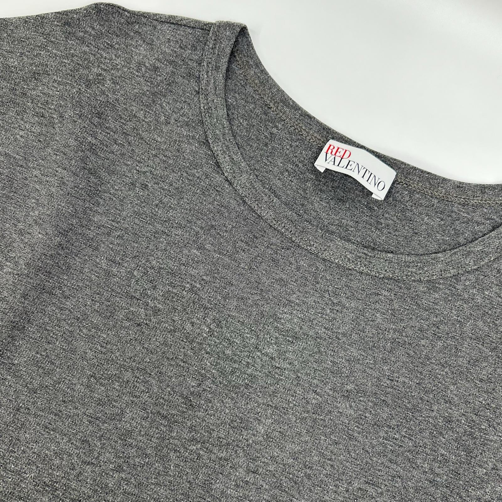 RED VALENTINO レッドヴァレンチノ グレーワンピース ワンピース
