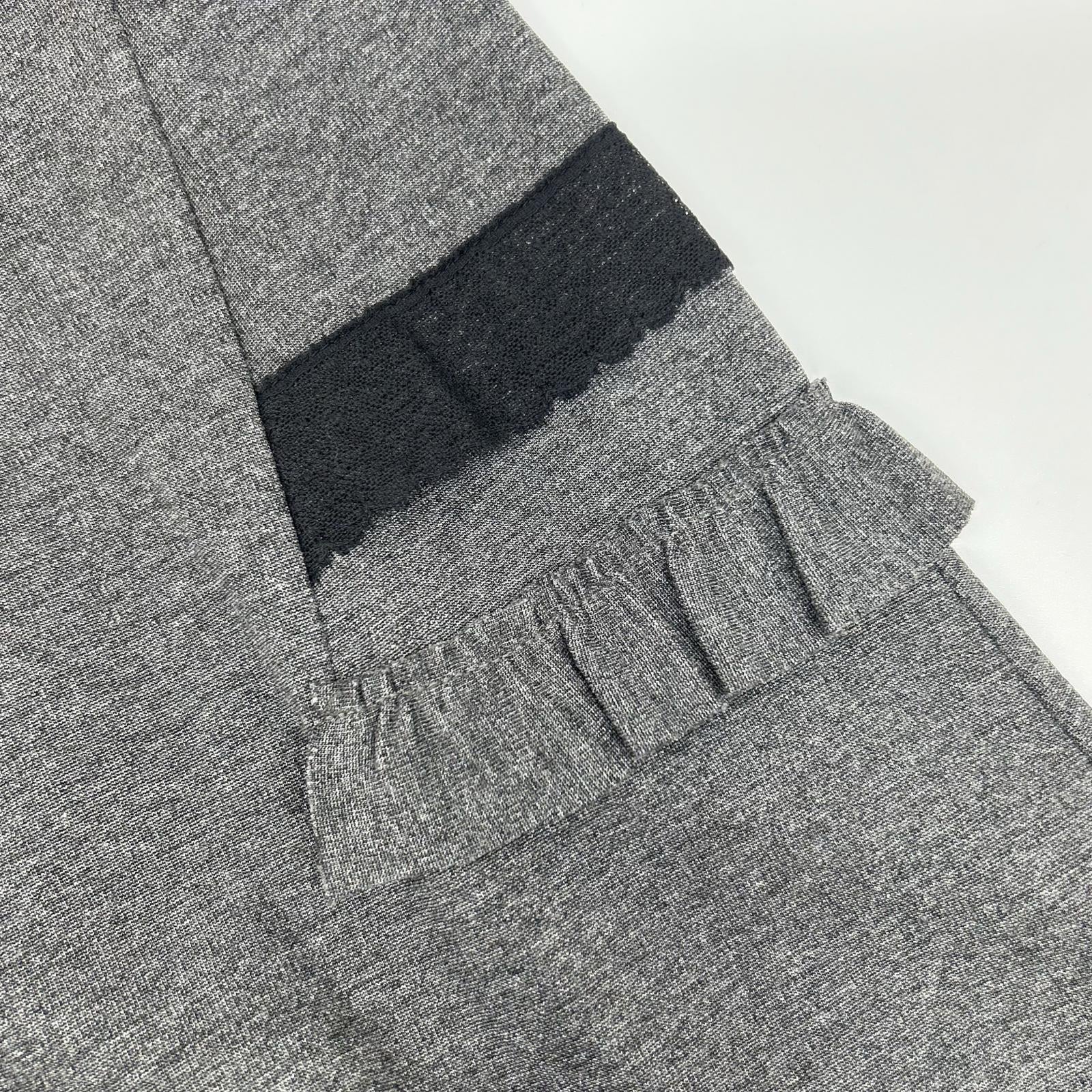 RED VALENTINO レッドヴァレンチノ グレーワンピース ワンピース