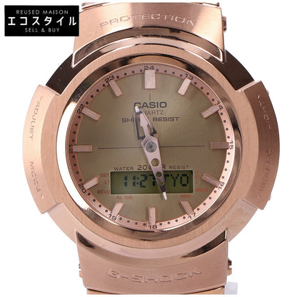 G-SHOCK ジーショック 【美品】AWM-500GD-4AJF FULL METAL AW-500 SERIES マルチバンド6 タフソーラー電波 腕時計
