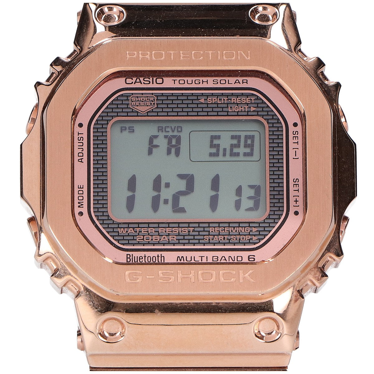 G-SHOCK ジーショック 【美品】GMW-B5000GD-4DR FULL METAL 5000 SERIES マルチバンド6 タフソーラー電波 腕時計