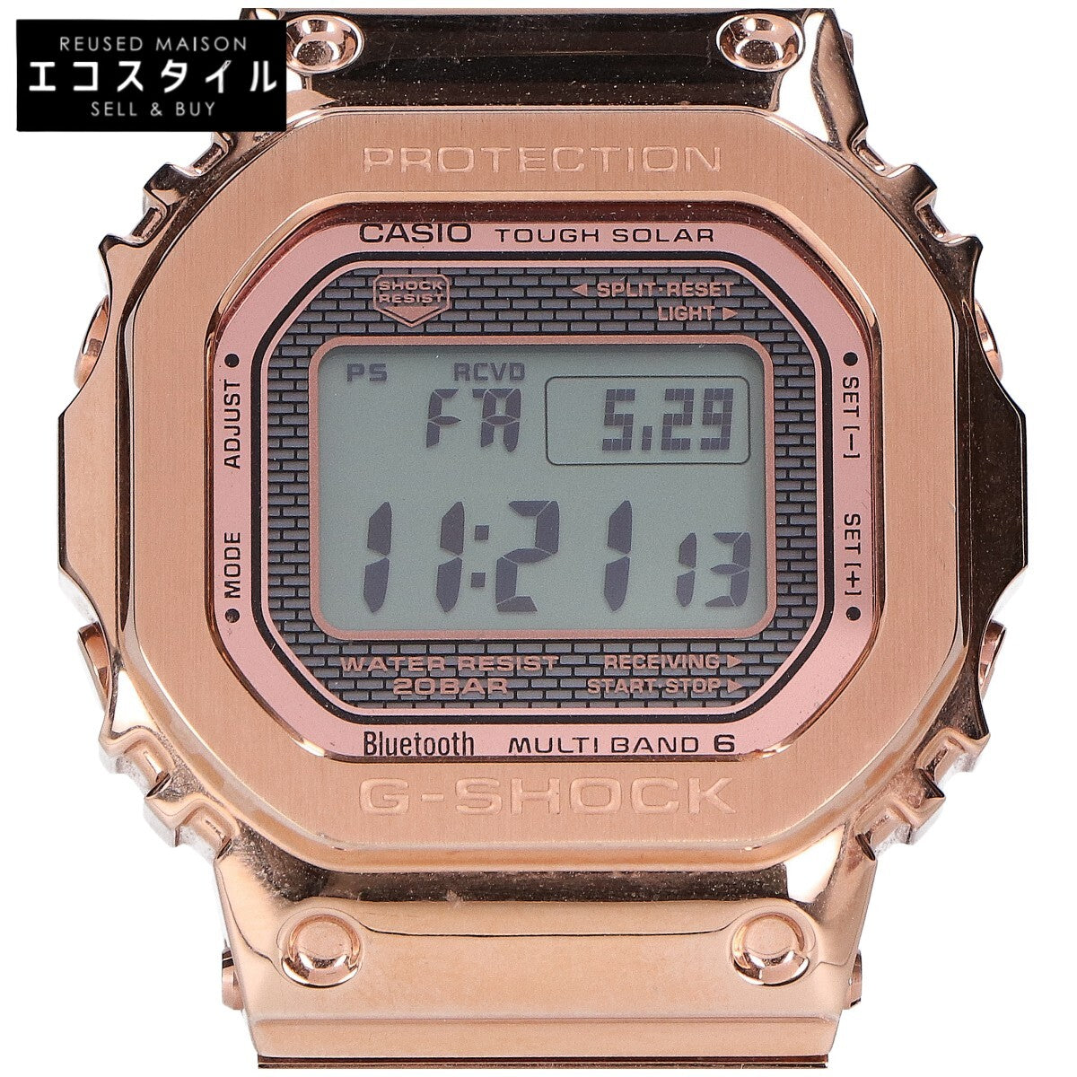 G-SHOCK ジーショック 【美品】GMW-B5000GD-4DR FULL METAL 5000 SERIES マルチバンド6 タフソーラー電波 腕時計