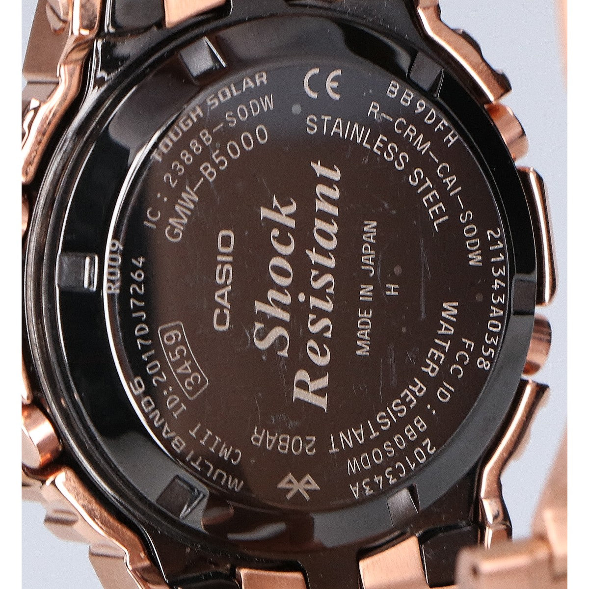 G-SHOCK ジーショック 【美品】GMW-B5000GD-4DR FULL METAL 5000 SERIES マルチバンド6 タフソーラー電波 腕時計