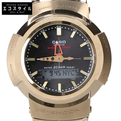 G-SHOCK ジーショック 【美品】AWM-500GD-9AJF FULL METAL AW-500 SERIES マルチバンド6 タフソーラー電波 腕時計