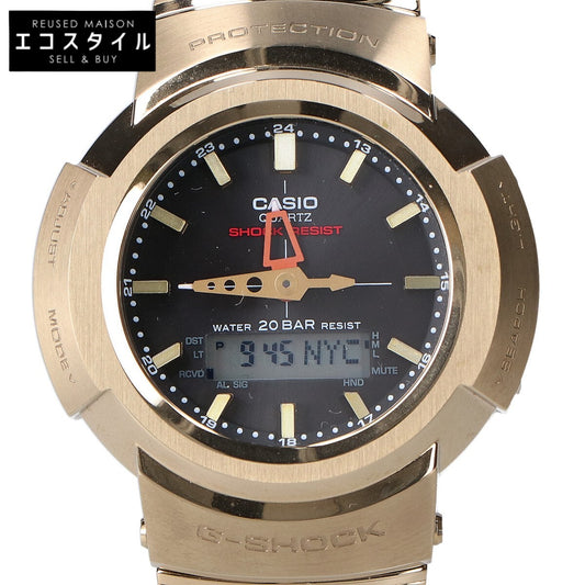 G-SHOCK ジーショック 【美品】AWM-500GD-9AJF FULL METAL AW-500 SERIES マルチバンド6 タフソーラー電波 腕時計