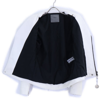 STRUM ストラム STL090-02 HI-FLYER 白鞣し ディアスキン ダブルライダースジャケット ジャケット