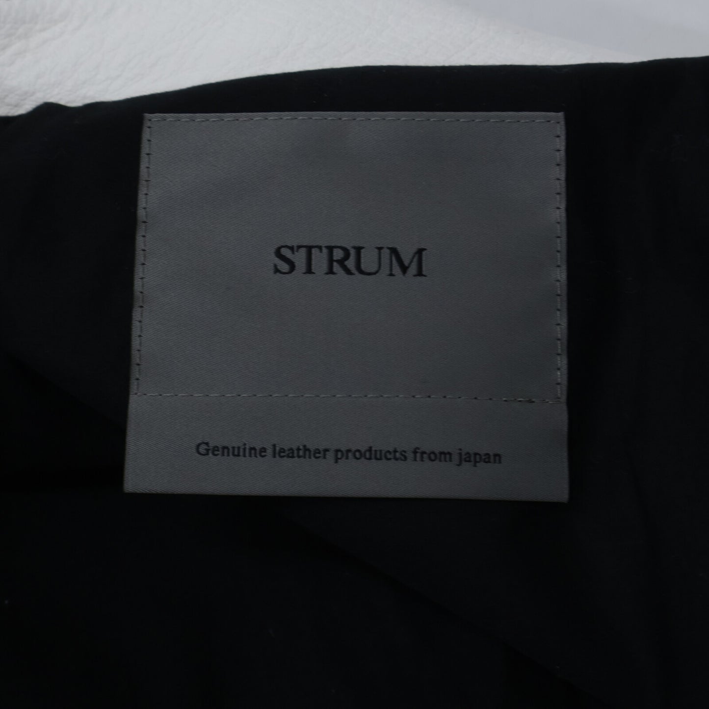 STRUM ストラム STL090-02 HI-FLYER 白鞣し ディアスキン ダブルライダースジャケット ジャケット