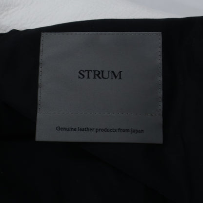 STRUM ストラム STL090-02 HI-FLYER 白鞣し ディアスキン ダブルライダースジャケット ジャケット