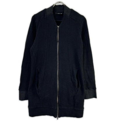 D.HYGEN ディーハイゲン ST101-0320S ヘビーワッフルロングボンバーカーディガン トップス