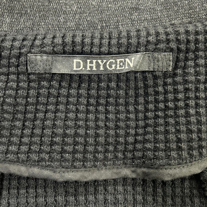 D.HYGEN ディーハイゲン ST101-0320S ヘビーワッフルロングボンバーカーディガン トップス