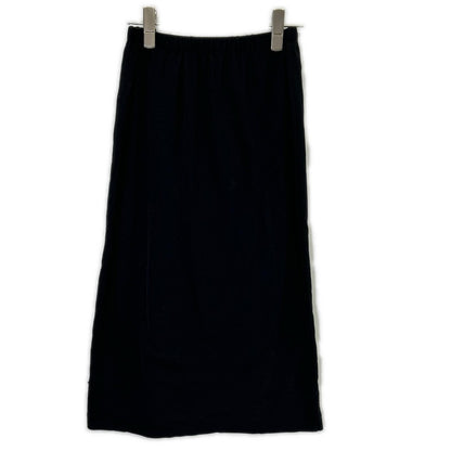 Yohji Yamamoto FEMME ヨウジヤマモトファム FA-T74-058 HQ-T79-839 ブラック カットソー×スカートセットアップ スーツ セットアップ