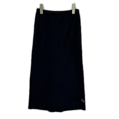 Yohji Yamamoto FEMME FA-T74-058 HQ-T79-839 black cut-and-sew top and skirt set