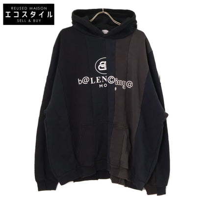 BALENCIAGA バレンシアガ 【国内正規】661606 青山限定 再構築ロゴ プルオーバー パーカー トップス