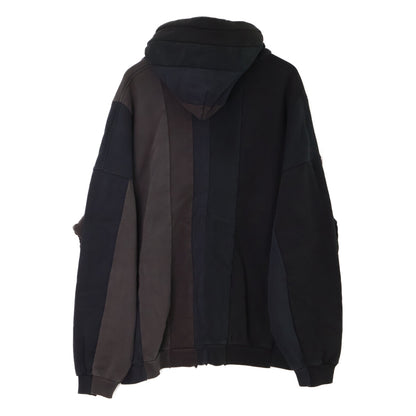 BALENCIAGA バレンシアガ 【国内正規】661606 青山限定 再構築ロゴ プルオーバー パーカー トップス