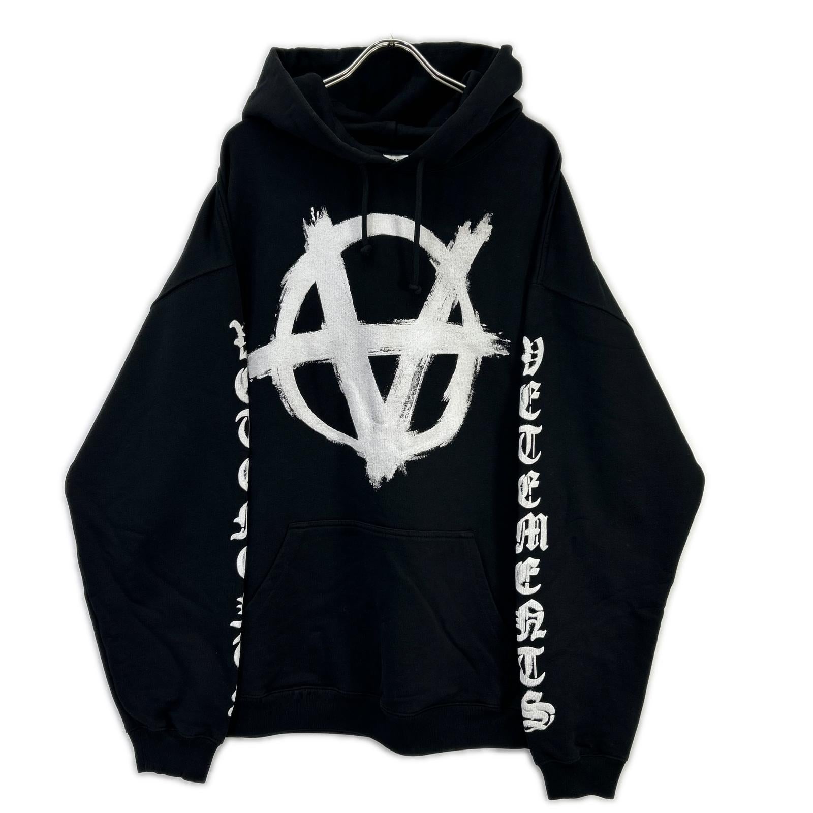 VETEMENTS ヴェトモン UA52TR830W DOUBLE ANARCHY LOGO HOODIE トップス