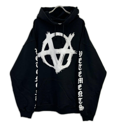 VETEMENTS ヴェトモン UA52TR830W DOUBLE ANARCHY LOGO HOODIE トップス