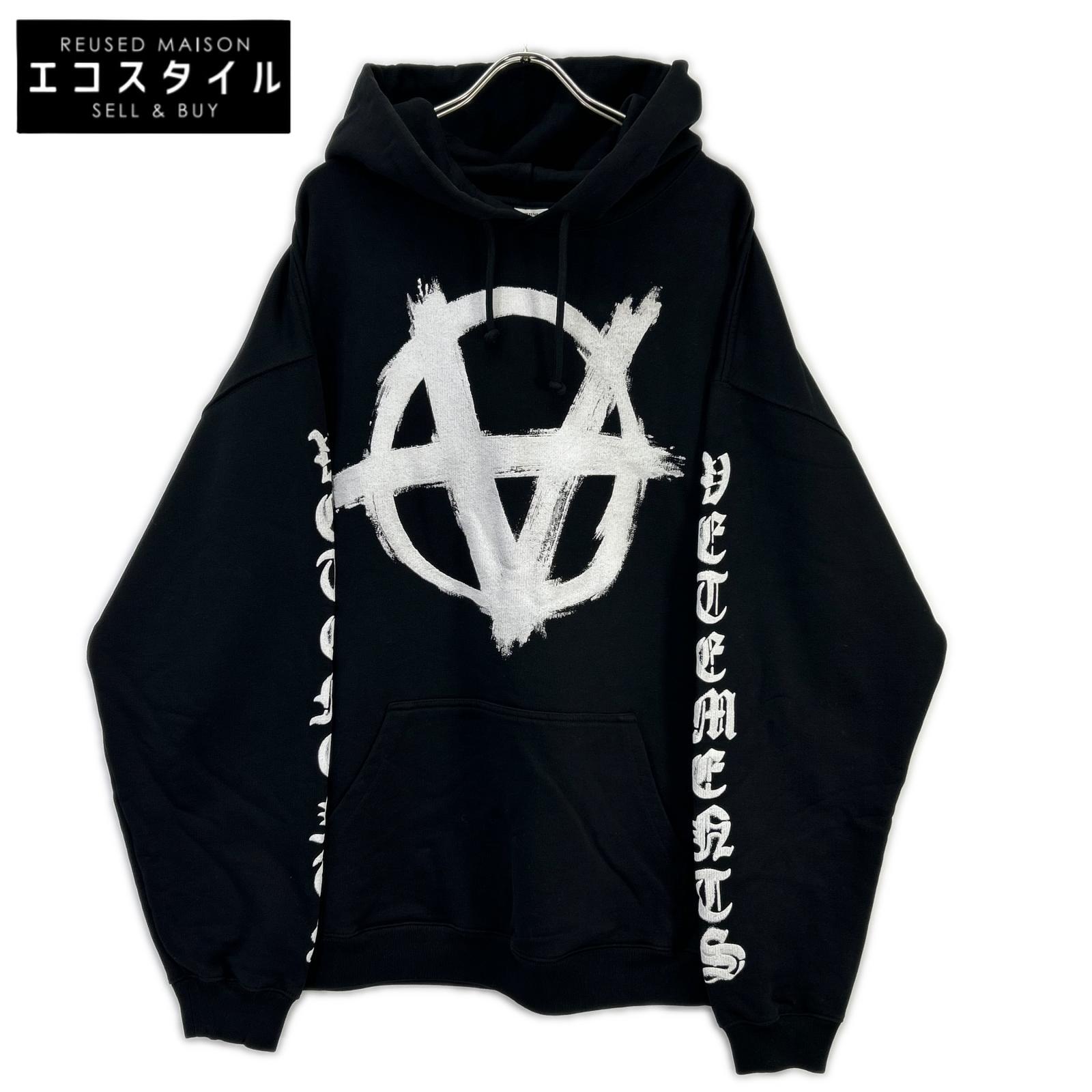 VETEMENTS ヴェトモン UA52TR830W DOUBLE ANARCHY LOGO HOODIE トップス