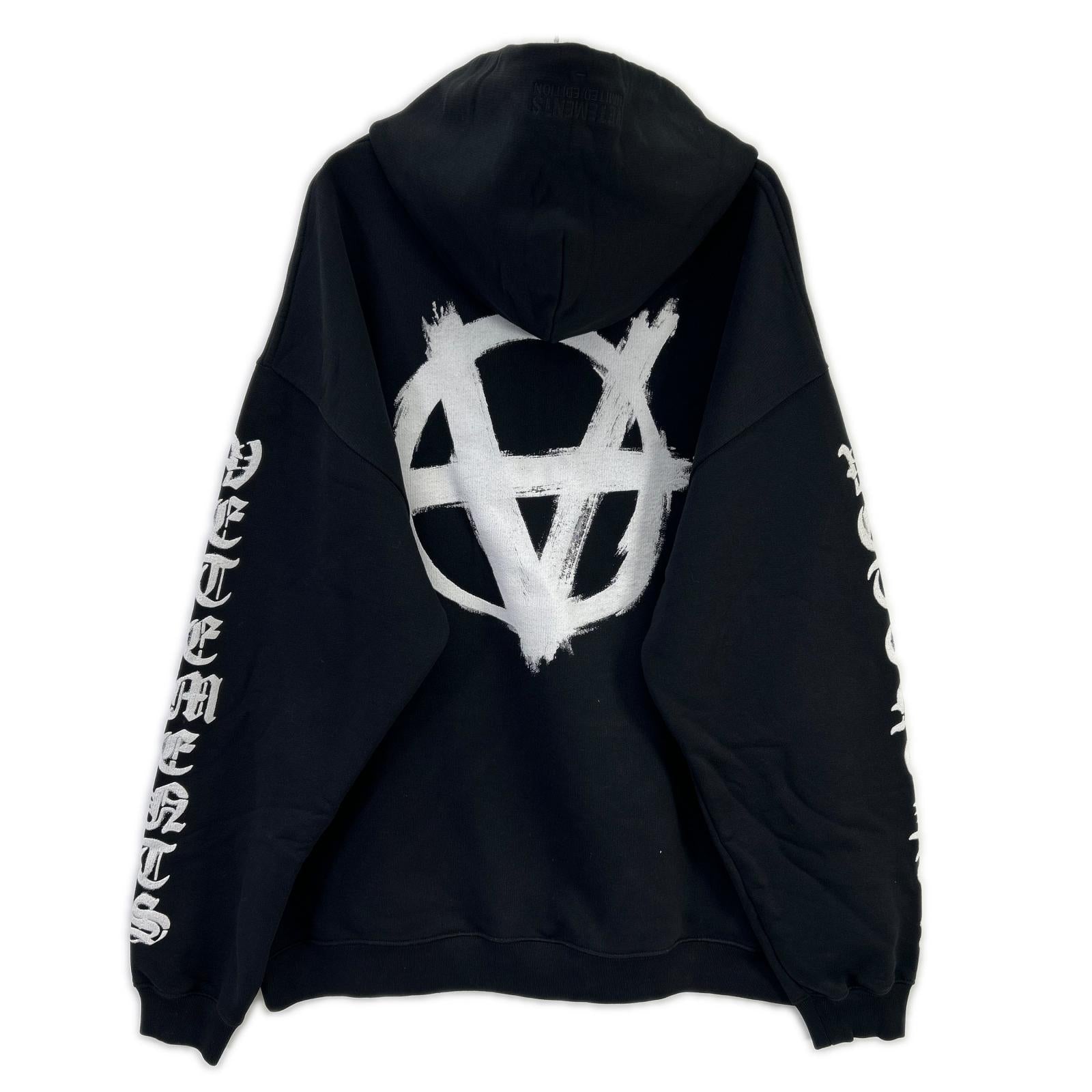 VETEMENTS ヴェトモン UA52TR830W DOUBLE ANARCHY LOGO HOODIE トップス