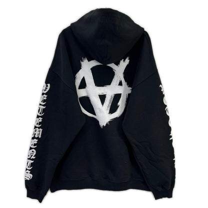 VETEMENTS ヴェトモン UA52TR830W DOUBLE ANARCHY LOGO HOODIE トップス